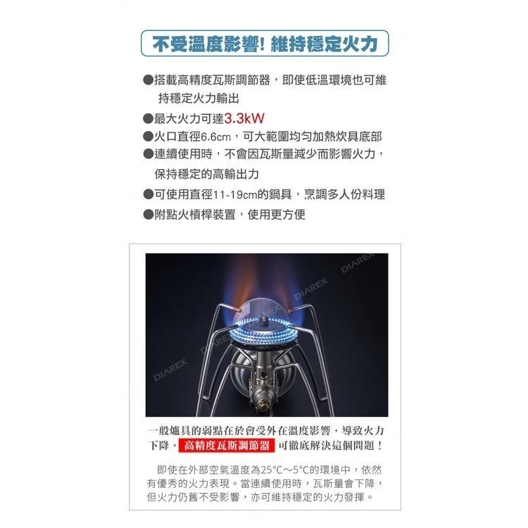 日本SOTO 穩壓輕便型蜘蛛爐 ST-340  大火口3.3kW 露營瓦斯爐 ST-310休閒爐進化版 卡式瓦斯迷你爐-細節圖5
