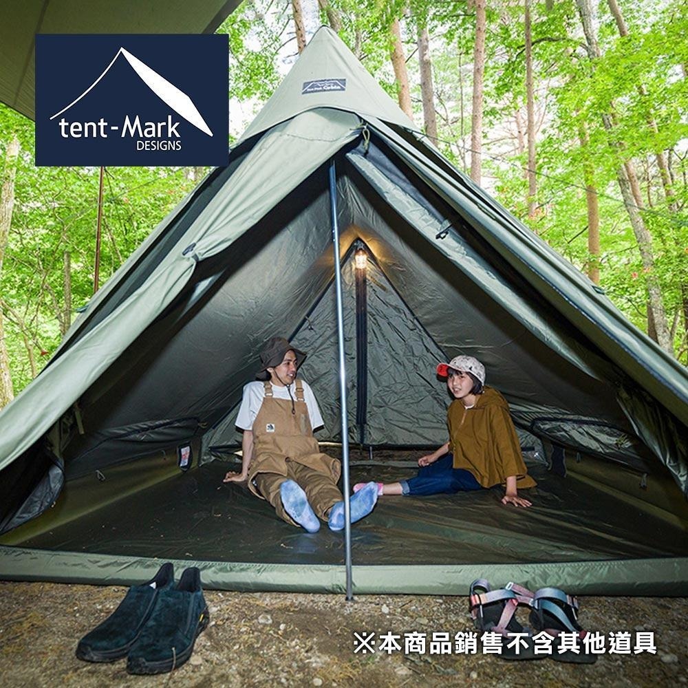【日本tent-Mark DESIGNS】Two Peak Cabin TC科技棉高遮光雙峰帳TM-200167-細節圖3
