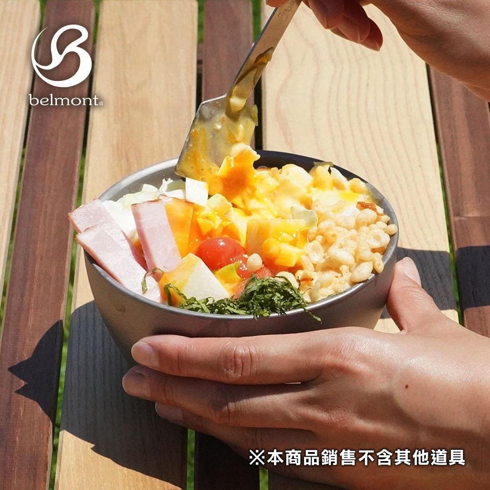 日本Belmont 鈦煎鏟2入組 BM-416 (附收納袋) 野炊輕量化鍋鏟 鐵板燒平煎匙 戶外露營廚具-細節圖3