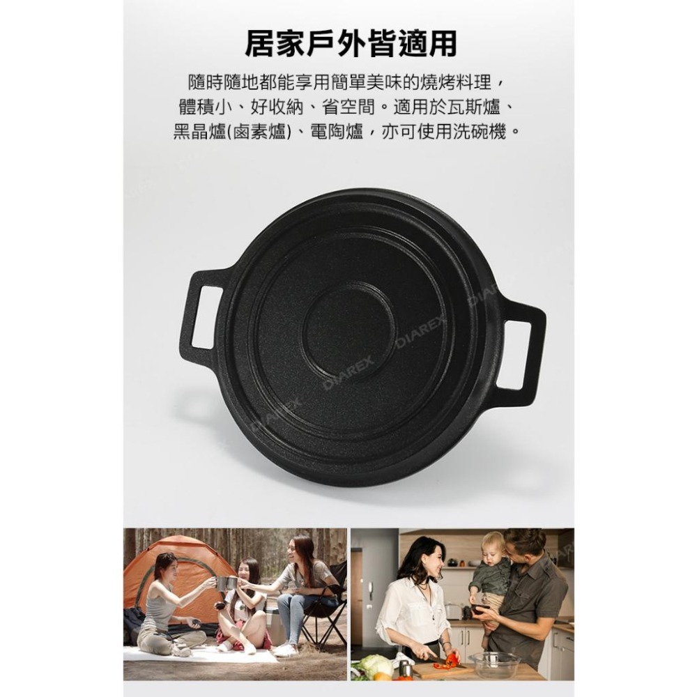 韓國FourSeason SmartLiving系列 不沾波浪燒烤盤-細節圖6