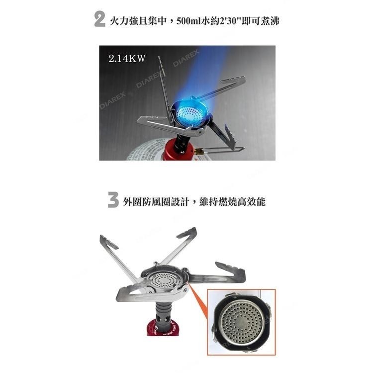 韓國KOVEA 大火力登山爐 POWER NANO KB-1112  抗低溫 攻頂爐 高山爐  野營爐頭 登山 露營-細節圖4