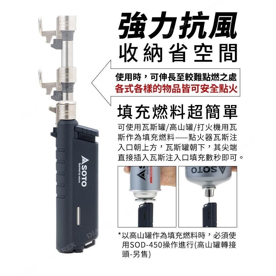 日本SOTO 伸縮防風點火器 ST-487-細節圖4