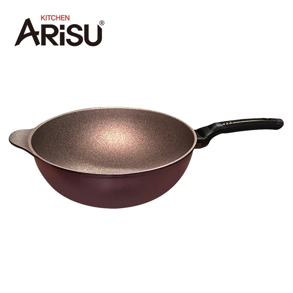 韓國Arisu INFINITY系列 30cm / 32cm 不沾深炒鍋-規格圖7