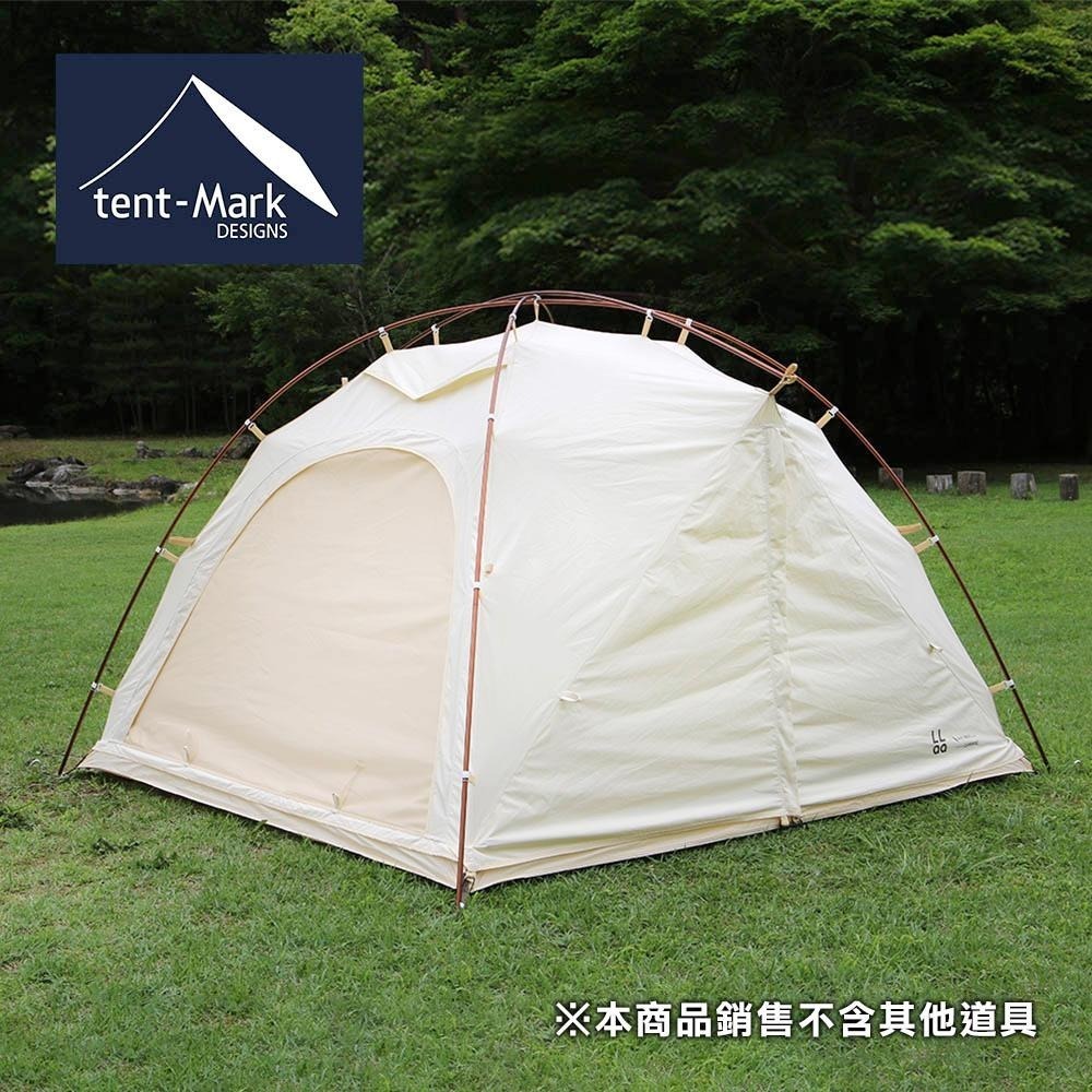 【日本tent-Mark DESIGNS】 LaLa 圓頂TC科技棉帳 TM-200188（附可拆式延伸地布）-細節圖4