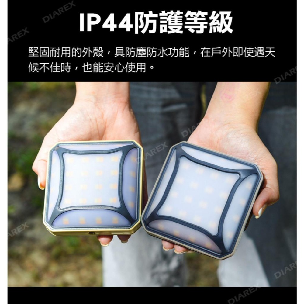 Pro Kamping 領航家 五向廣角多段式LED方型露營燈 P2 照明燈 野營燈 帳篷燈 戶外掛燈-細節圖8