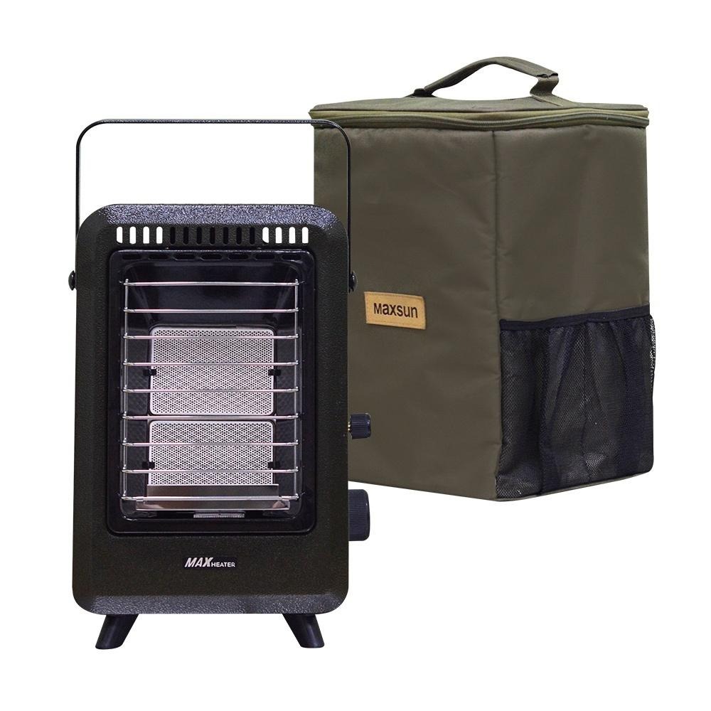 韓國MAX 兩段式便攜卡式瓦斯暖爐(優雅白/午夜綠) MGH-300A-細節圖2