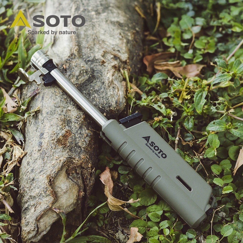 日日本SOTO 伸縮防風點火器(月球灰/土狼棕/軍綠) ST-487限定系列-細節圖11