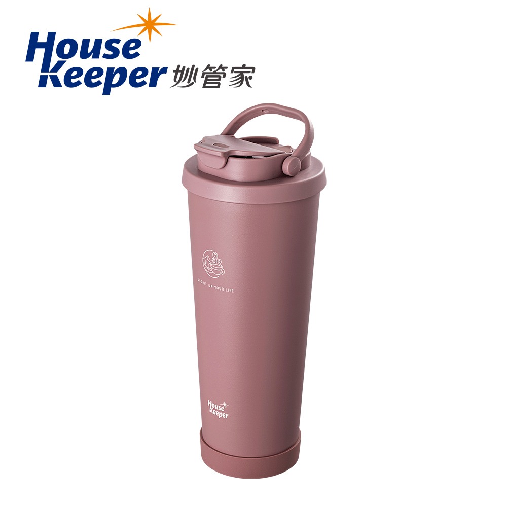 妙管家 860ml手提陶瓷雙飲杯HKVC-2303 (灰藍/暖茶/棗紅)-規格圖9