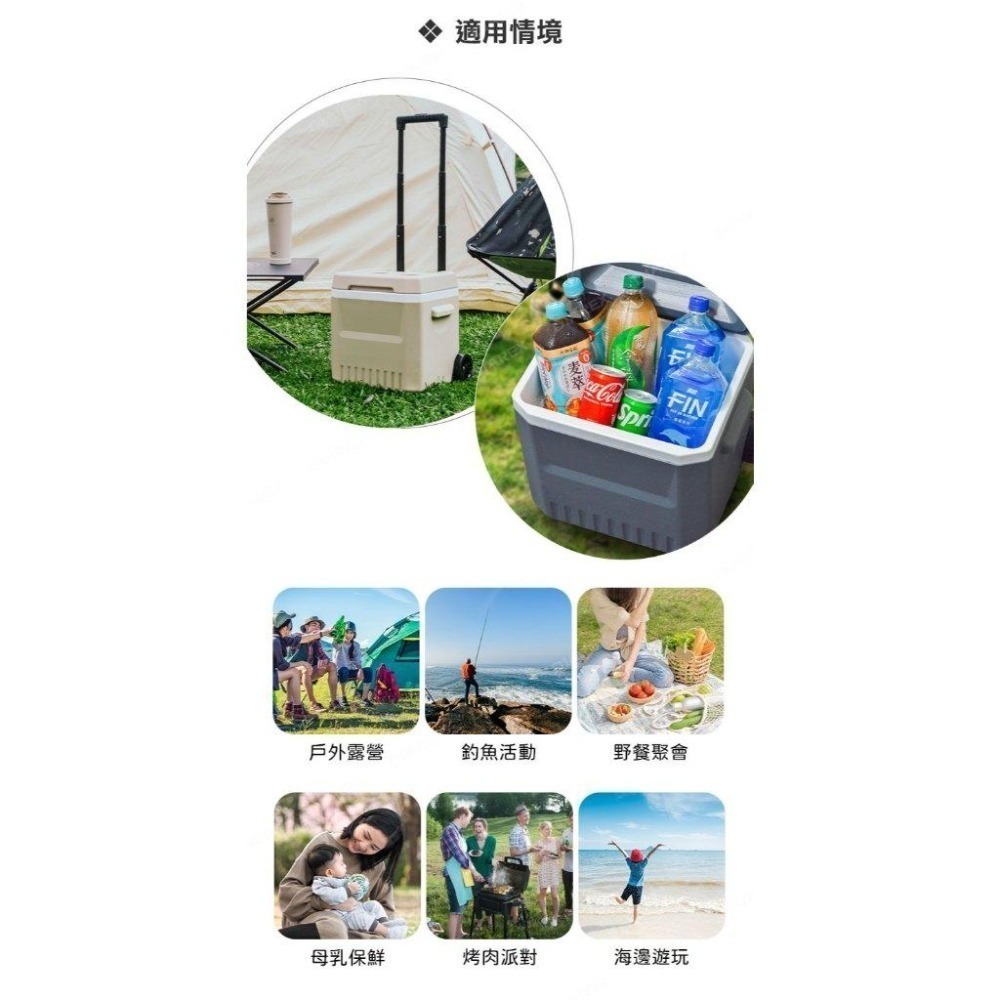 妙管家 伸縮拉桿式拖輪保冷冰桶18L(奶茶色/鐵灰色) 戶外露營野餐發泡保冷箱 釣魚冰箱 烤肉冰桶 攜帶式行動冰箱-細節圖8