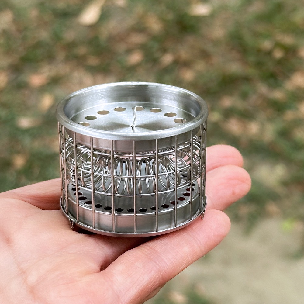 日本 BABY CANDY HEATER HAMONICA 迷你手作暖爐(SOD-310登山爐專用)-細節圖8