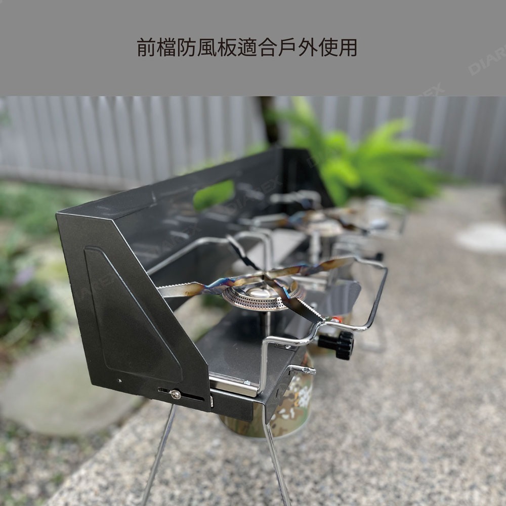 Pro Kamping 領航家 2.8kW戶外輕量薄型雙口爐 PKTB-2500 (附收納袋) 高山瓦斯爐-細節圖8