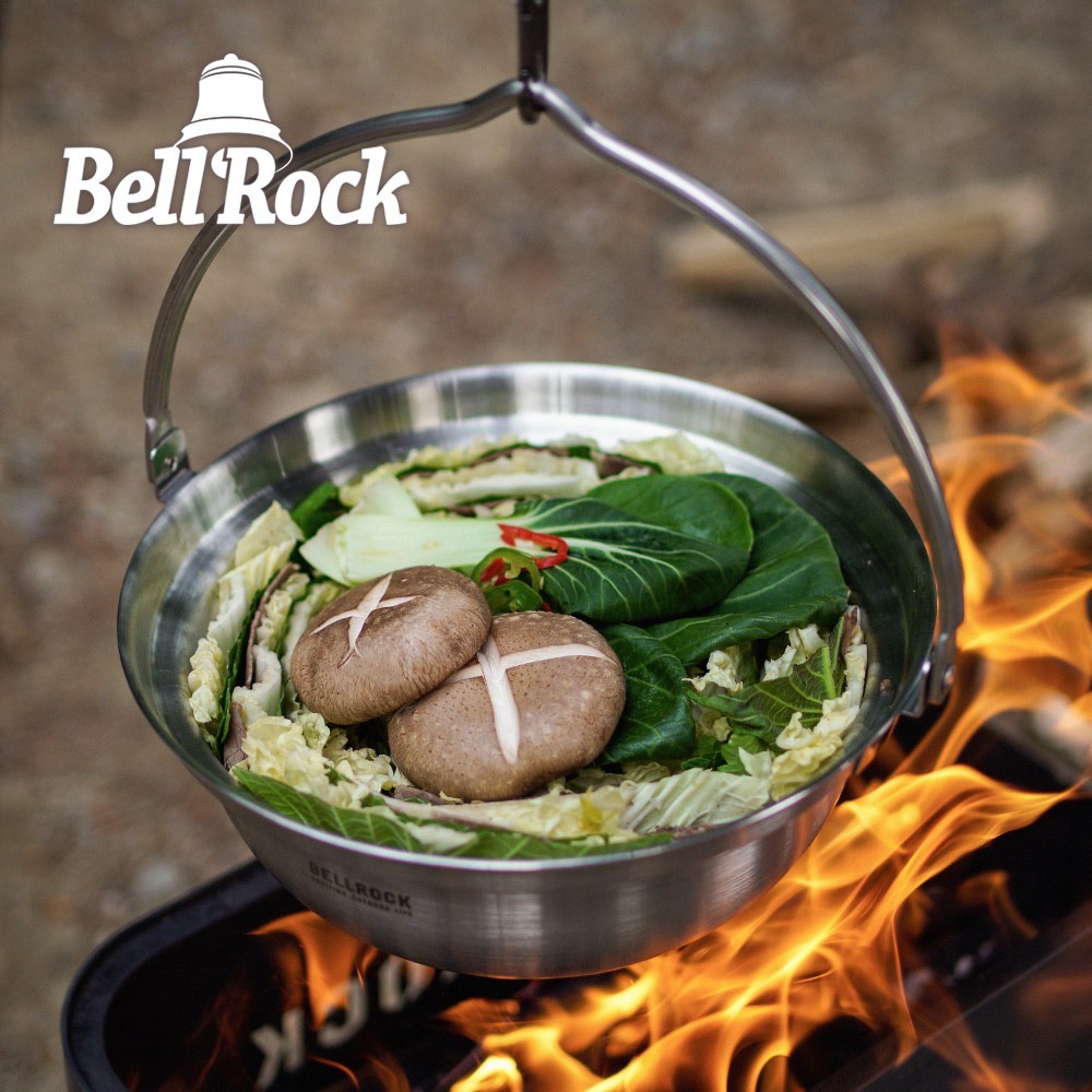 韓國Bell Rock複合金不鏽鋼火鍋系列 20cm / 26cm / 30cm (附木蓋、收納袋) 不鏽鋼湯鍋-細節圖11