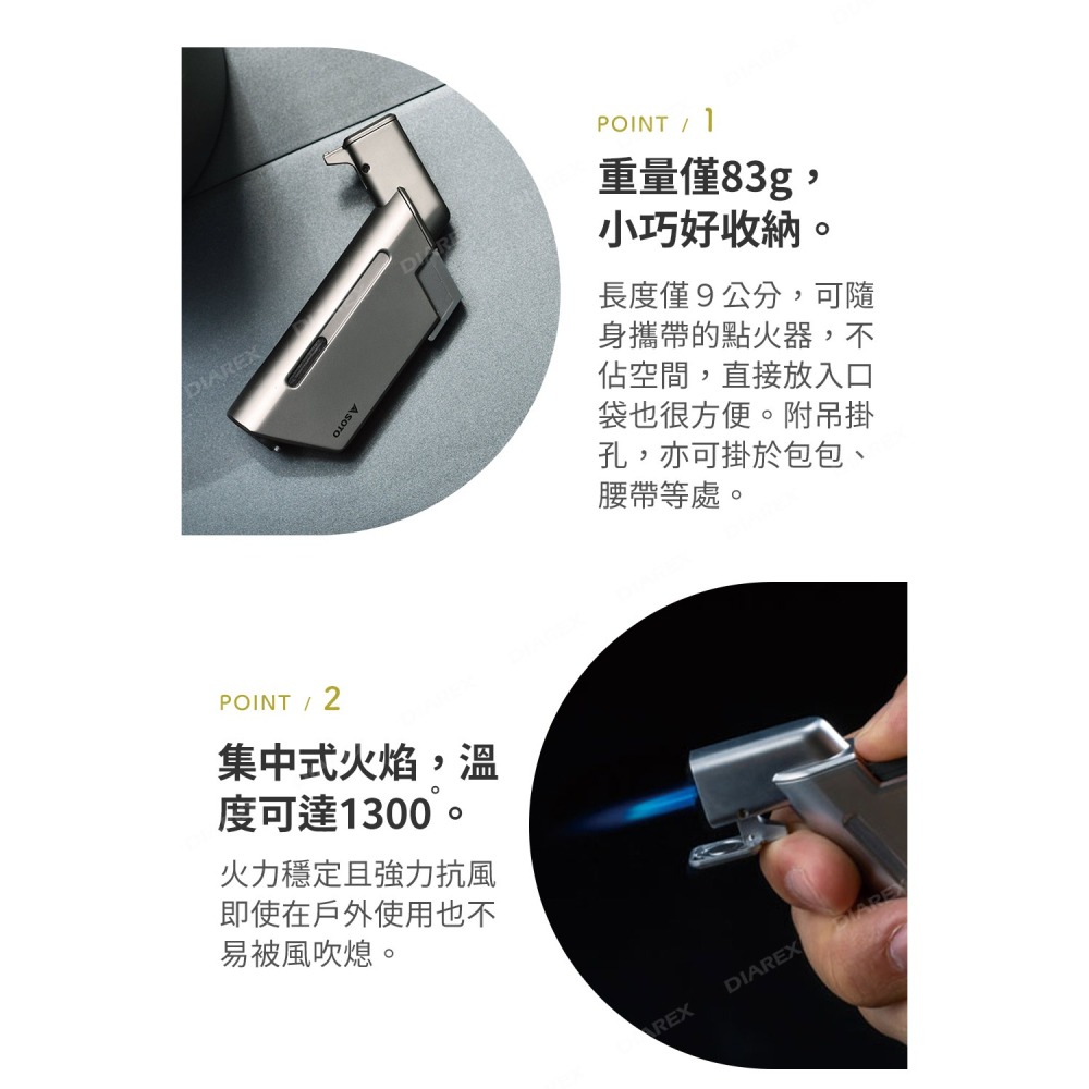 日本SOTO 金屬棕L型填充式迷你點火器 ST-489TB 掌中型打火機 可填充 附防塵蓋 露營 野營-細節圖3
