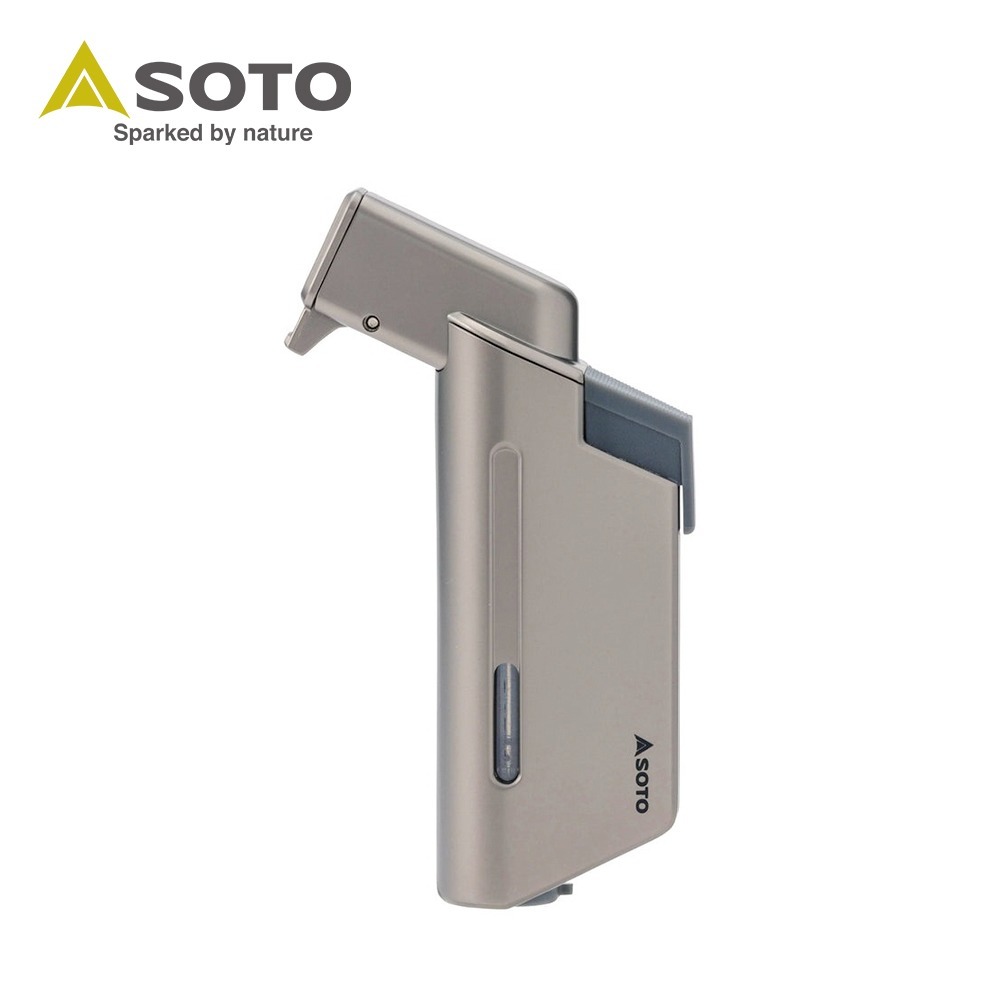 日本SOTO 金屬棕L型填充式迷你點火器 ST-489TB 掌中型打火機 可填充 附防塵蓋 露營 野營-細節圖9