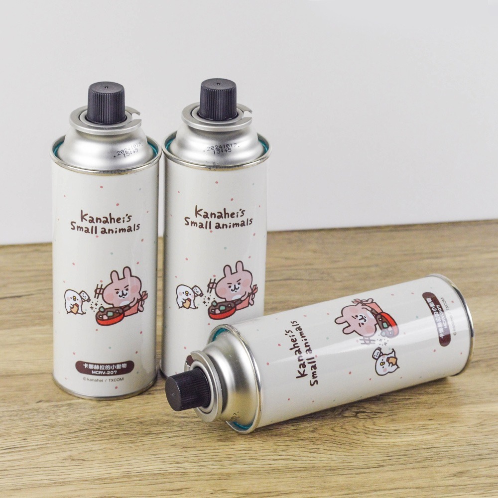 卡娜赫拉的小動物 安控瓦斯罐 250g 12入組 MCRV-207(大容量防爆CRV卡式罐 戶外露營野炊瓦斯瓶)-細節圖2