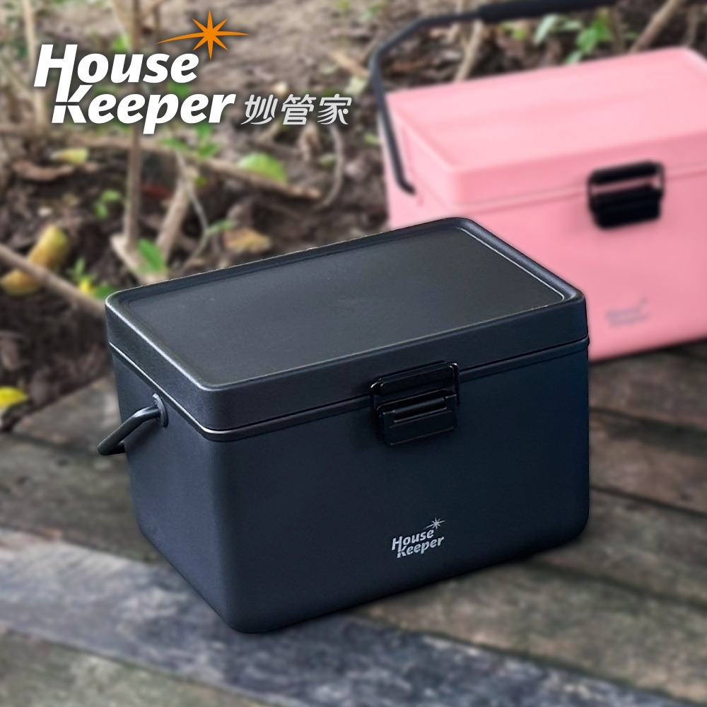 妙管家 12L手提式冰桶 HKI-BN12(粉色/天藍/霧黑)　戶外保冷箱 露營野餐烤肉冰桶 車載 釣魚冰箱 保溫箱-規格圖11