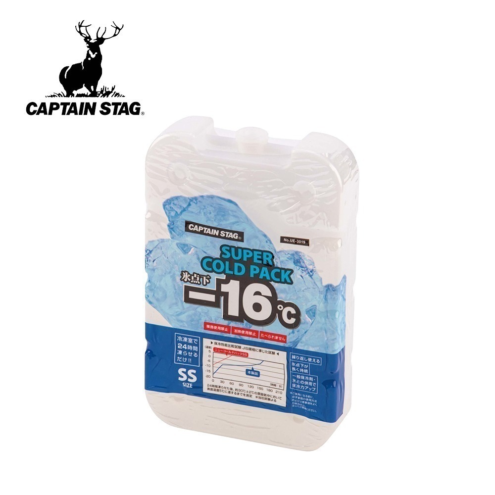日本鹿牌 CAPTAIN STAG -16度急凍長效冰磚  冰寶 保冰劑 保冷磚 冰磚 凍磚 露營保冷-規格圖1
