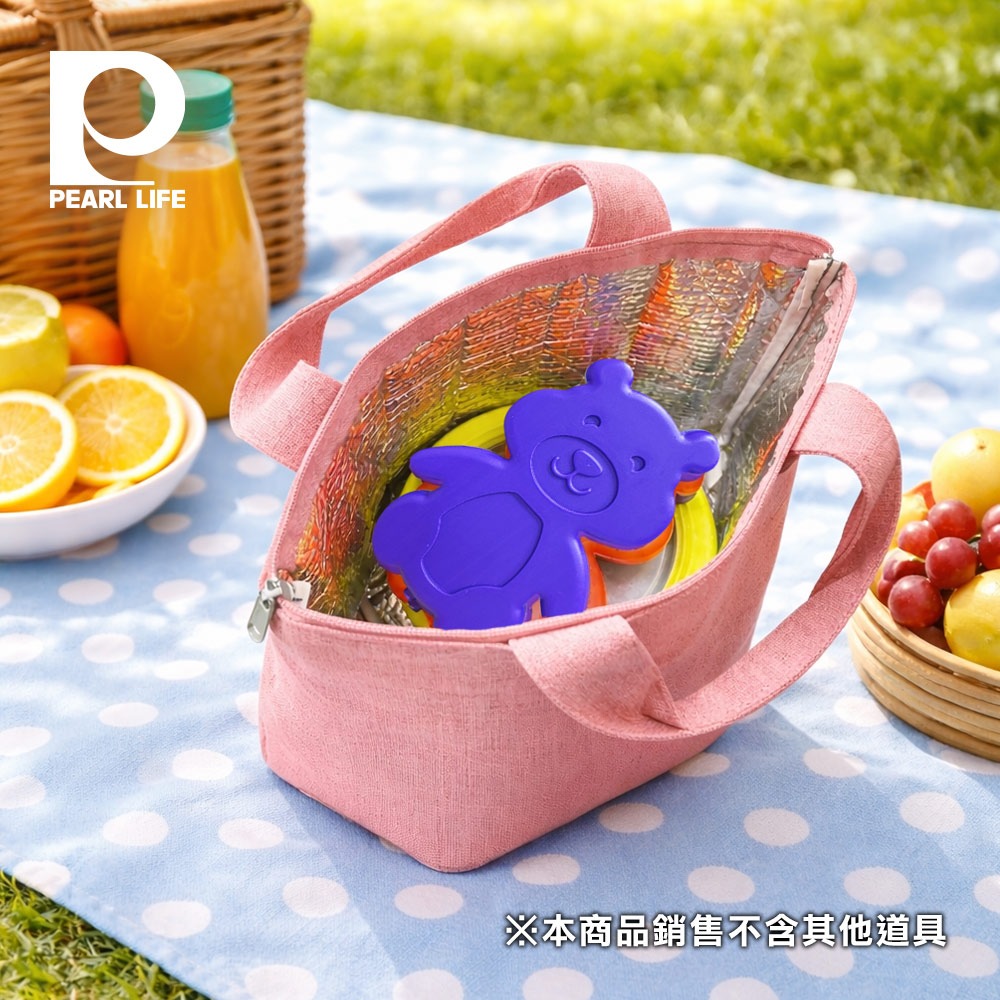 【日本 Pearl Life】Home Label 動物造型保冷劑 (4入組) 企鵝/北極熊 迷你冰磚 便當保鮮-細節圖2