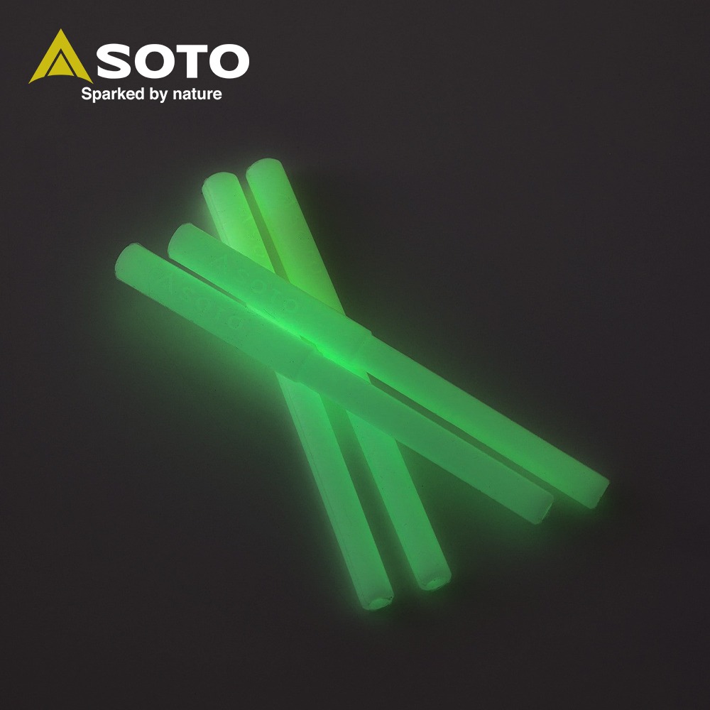 日本SOTO 蜘蛛爐專用防滑矽膠腳套 ST-3105LU(夜光綠/夜光藍)-細節圖2