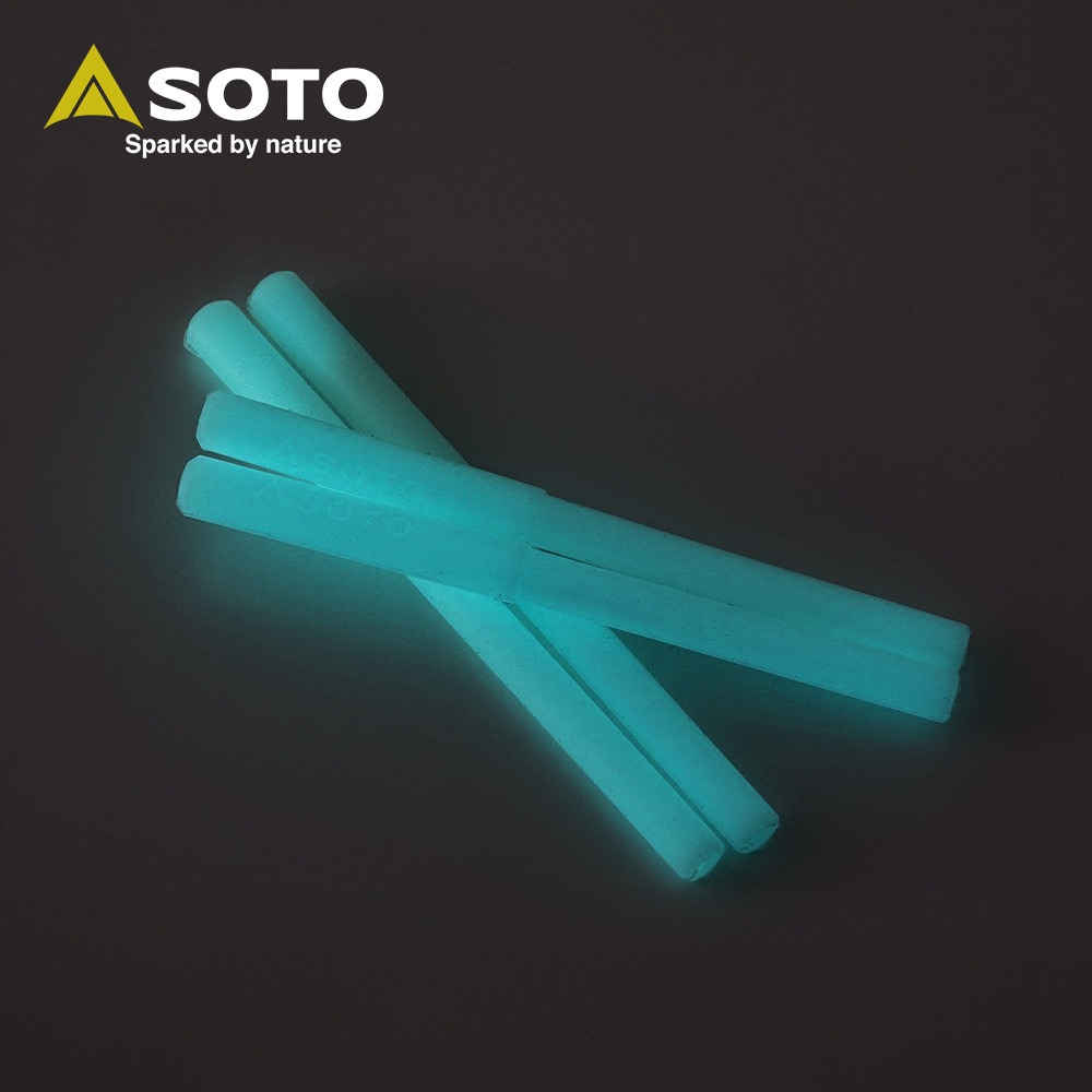 日本SOTO 蜘蛛爐專用防滑矽膠腳套 ST-3105LU(夜光綠/夜光藍)-細節圖4