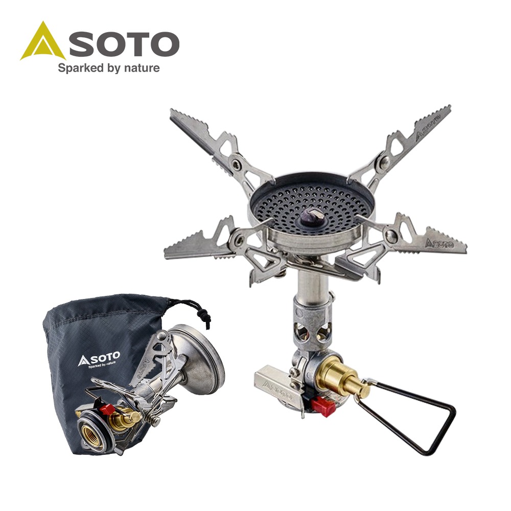 日本SOTO 防風穩壓登山爐 特仕版 Wind Master SOD-311GS 輕量攻頂爐 高山爐-細節圖3