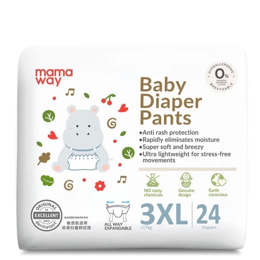 媽媽餵mamaway✿黏貼紙尿褲 紙尿布 各尺寸尿布 新生兒尿布 寶寶尿布 寶寶用品【壽司家選品】-規格圖8