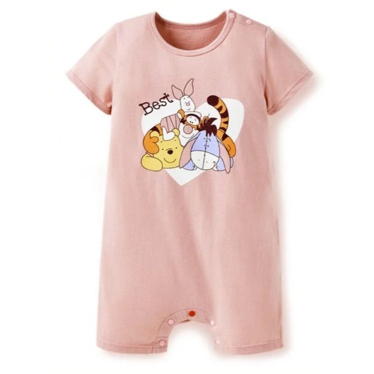 【Mamaway媽媽餵】短袖連身包屁衣 寶寶連身衣 寶寶包屁衣 兒童服裝【壽司家】-規格圖2