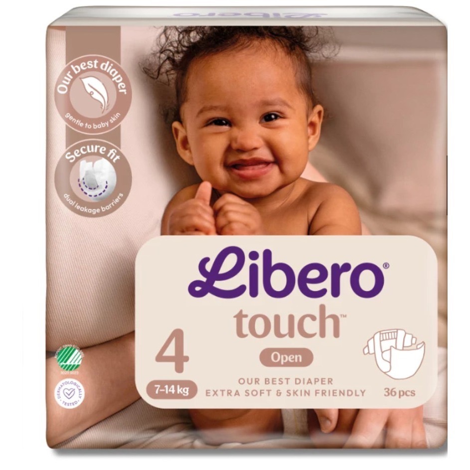 【尿布正裝&分裝包】(夜用推薦)麗貝樂 Touch (黏貼NB~XXL)-規格圖2