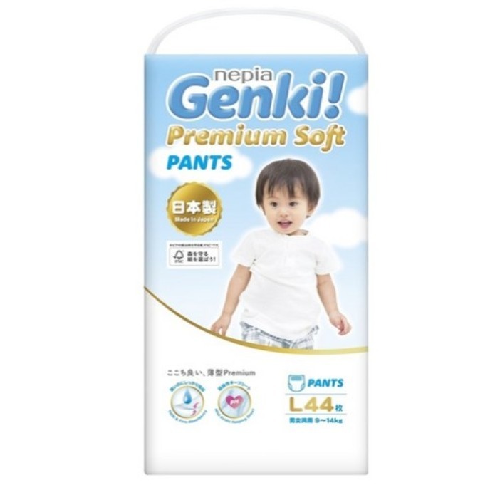 【正裝】日本王子 超柔軟 褲L 44片(一單最多2包)