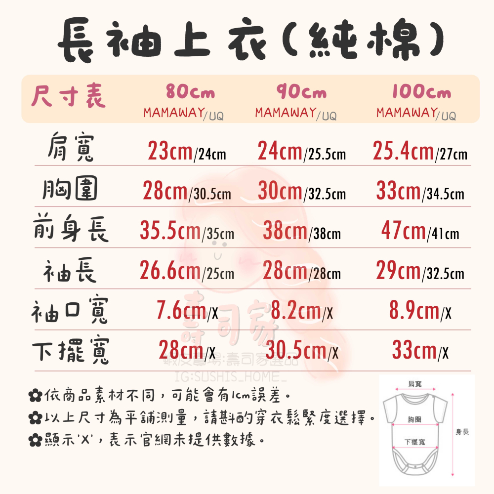 【媽媽餵mamaway】寶寶衣 長袖上衣 台灣製寶寶衣-細節圖2