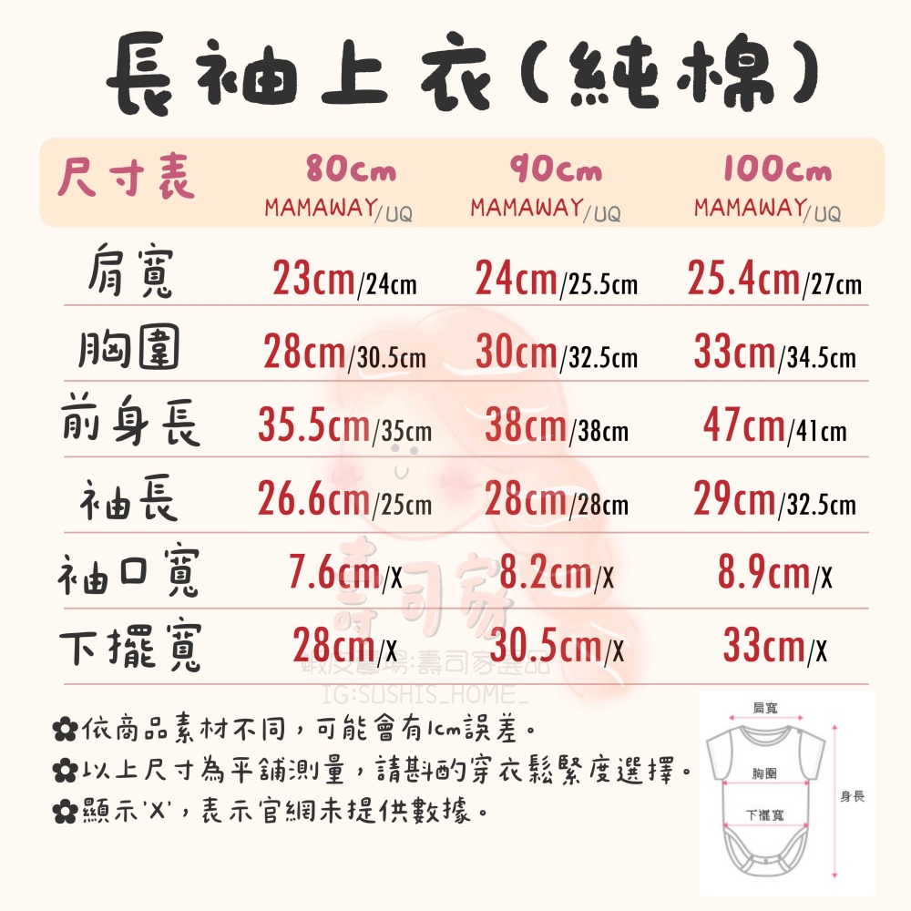 【媽媽餵mamaway】寶寶衣 長袖上衣 台灣製寶寶衣-細節圖2