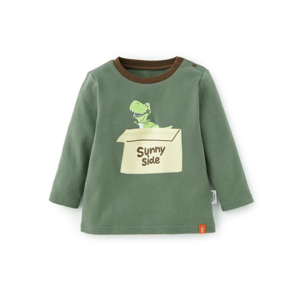 【媽媽餵mamaway】寶寶衣 長袖上衣 台灣製寶寶衣-規格圖2