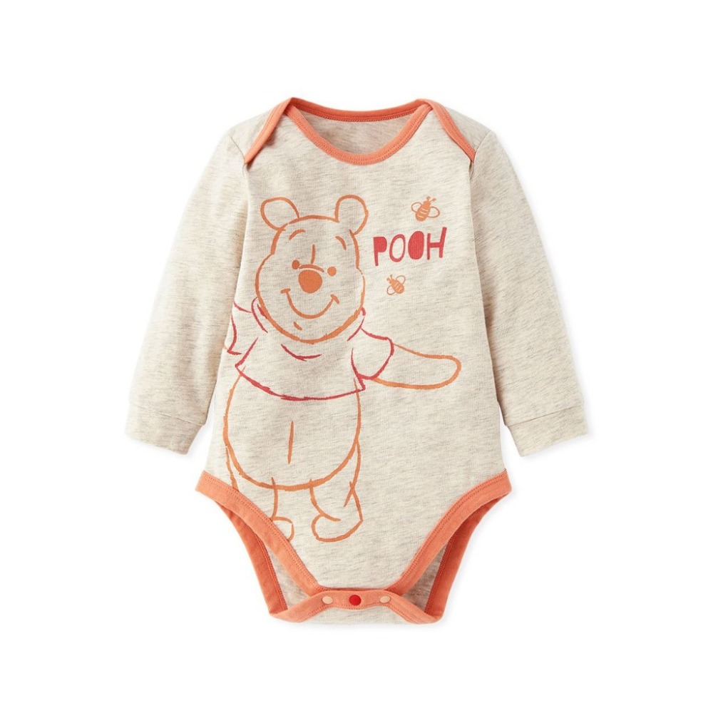 【長袖包屁衣】維尼(單件) 80cm