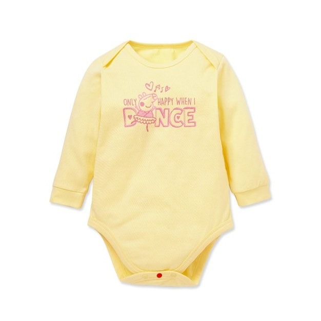 【長袖包屁衣】跳舞佩佩豬(單件) 70cm