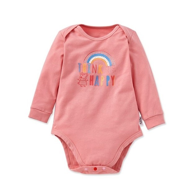 【媽媽餵mamaway】長袖包屁衣 純棉包屁衣 台灣製 嬰兒包屁衣 嬰兒用品 母嬰用品 連身衣 包屁衣-規格圖2