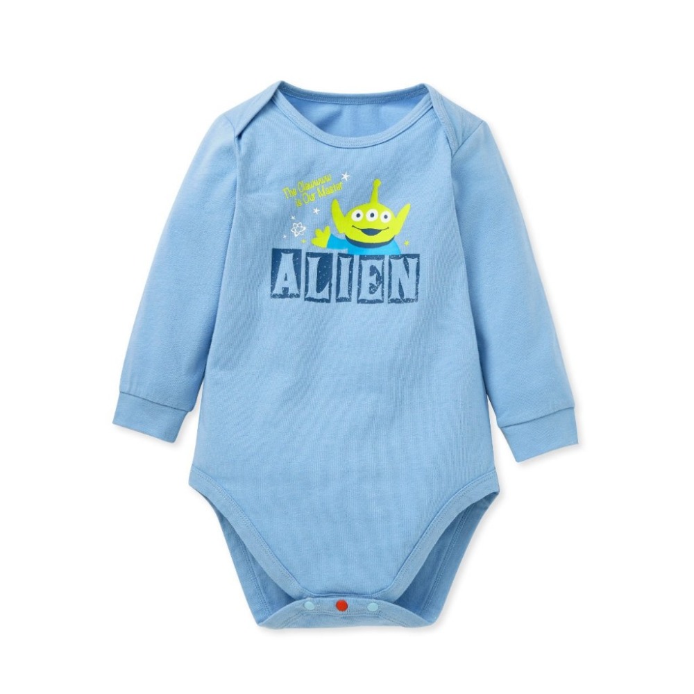 【長袖包屁衣】三眼外星人(單件) 80cm