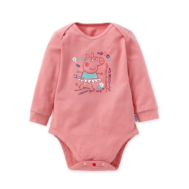 【媽媽餵mamaway】長袖包屁衣 純棉包屁衣 台灣製 嬰兒包屁衣 嬰兒用品 母嬰用品 連身衣 包屁衣-規格圖2