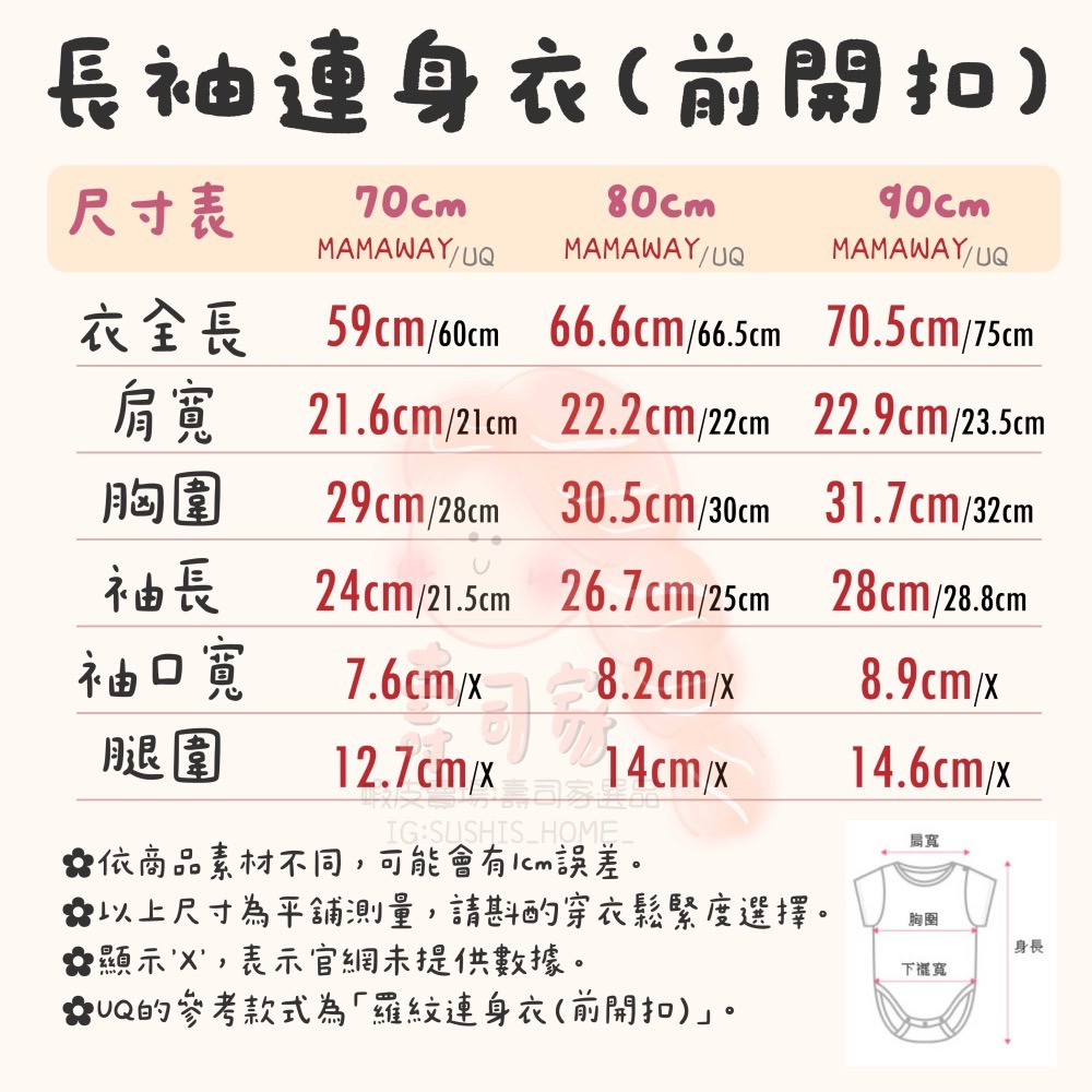 【媽媽餵mamaway】長袖連身衣 兔裝 嬰兒包屁衣 嬰兒用品 母嬰用品 連身衣 包屁衣-細節圖2