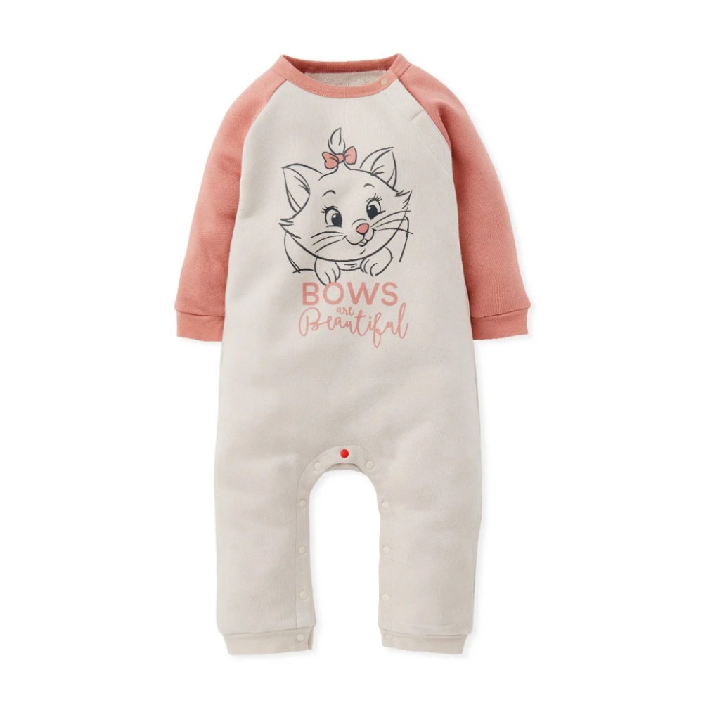 【媽媽餵mamaway】長袖連身衣 兔裝 嬰兒包屁衣 嬰兒用品 母嬰用品 連身衣 包屁衣-規格圖4