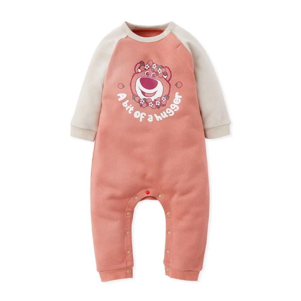 【媽媽餵mamaway】長袖連身衣 兔裝 嬰兒包屁衣 嬰兒用品 母嬰用品 連身衣 包屁衣-規格圖4