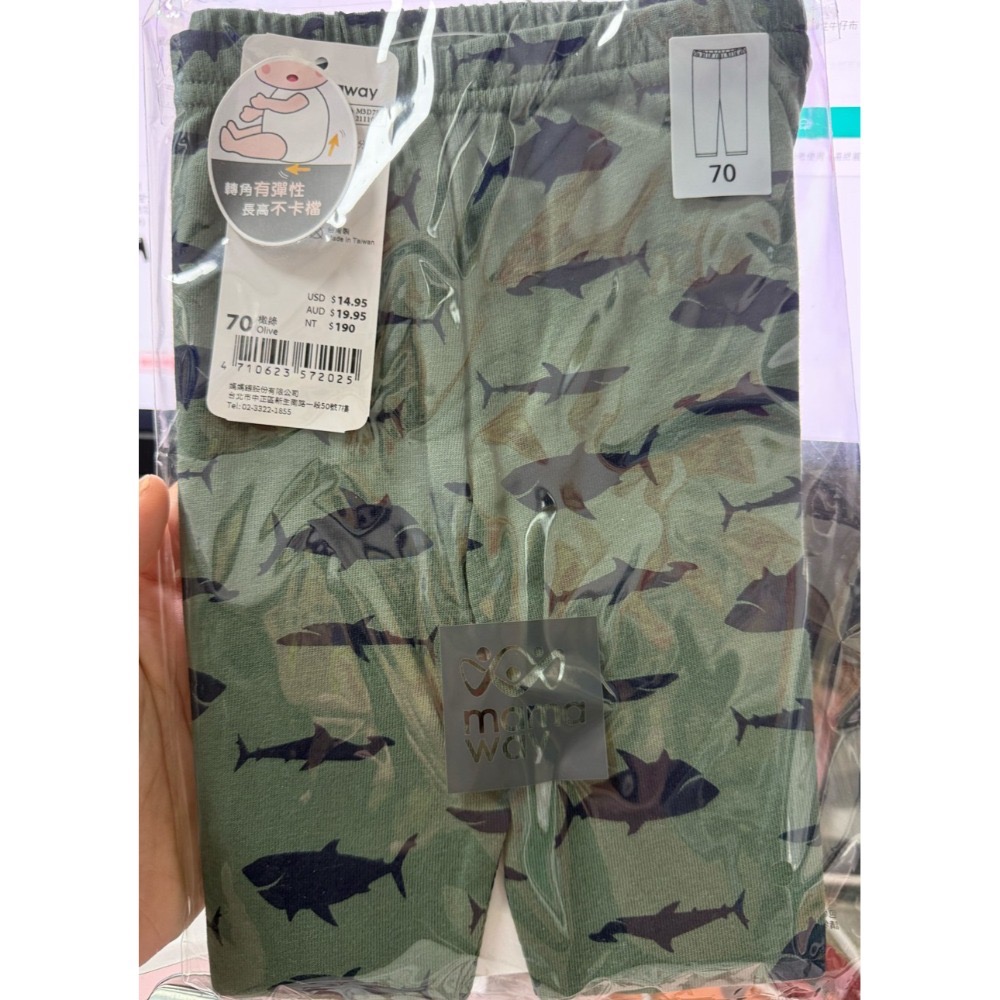 【內搭褲】鯊魚*墨綠(售完絕版)70cm