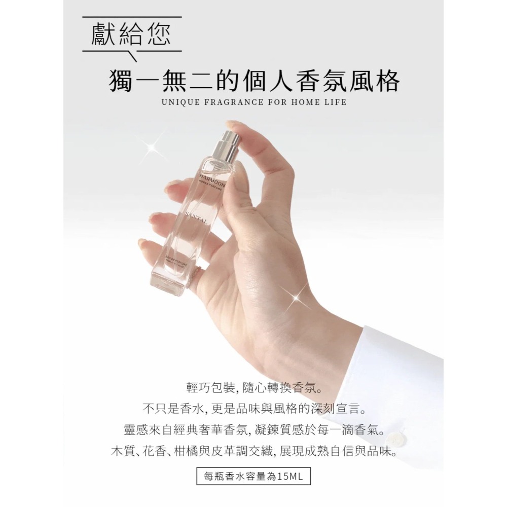 當日出貨 HARMOON口袋香水 致敬經典 全系列香氛15ml 男香/女香/中性-細節圖2