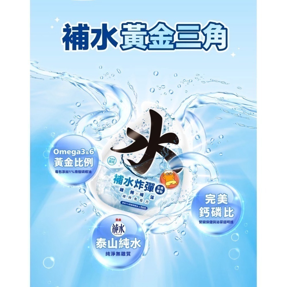 肉球世界｜補水炸彈 泥狀主食餐包 全齡貓 45g-細節圖5