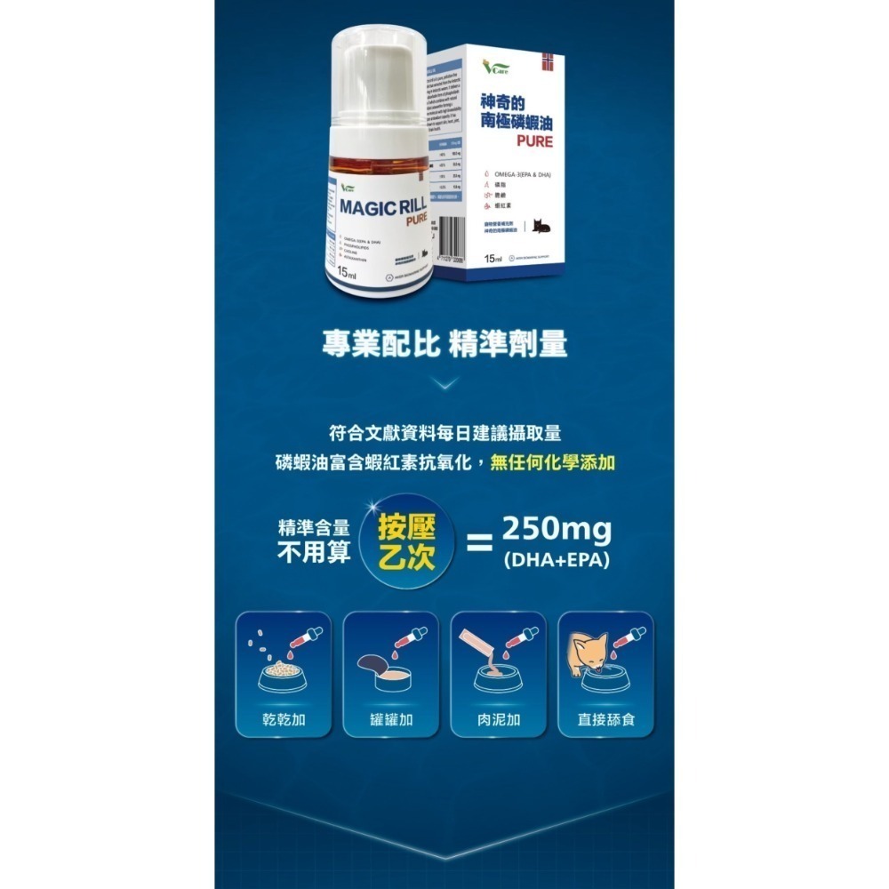 肉球世界｜南極磷蝦油 貓咪／狗狗   15ml／50ml-細節圖6