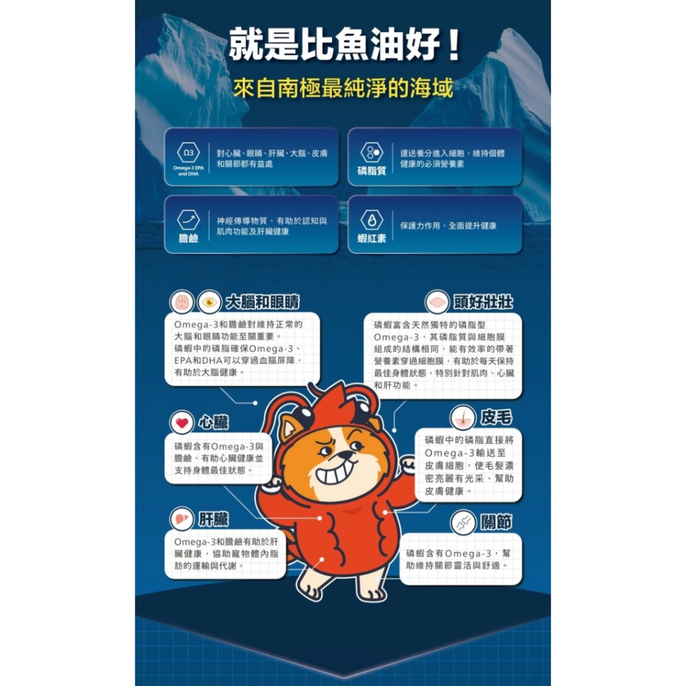 肉球世界｜南極磷蝦大肉包（狗狗） 主食餐包 165g-細節圖3