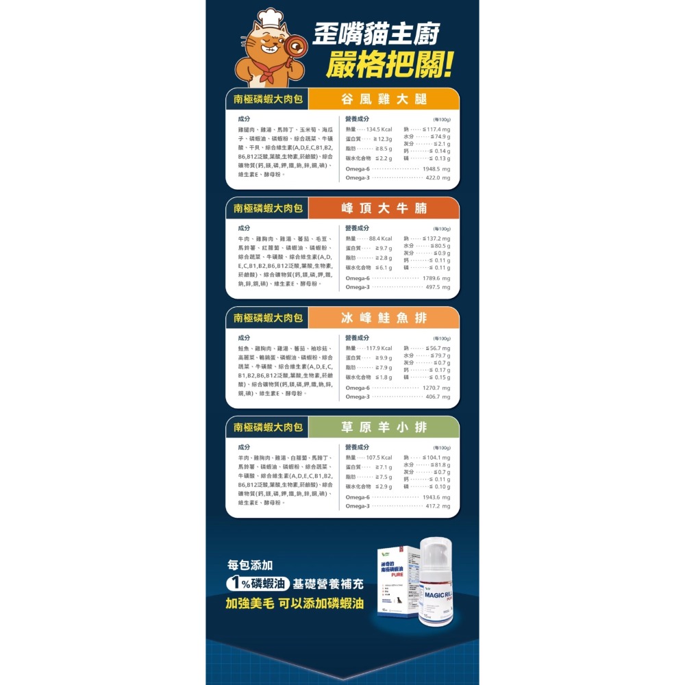 肉球世界｜南極磷蝦大肉包（狗狗） 主食餐包 165g-細節圖5