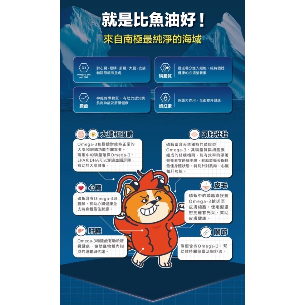 肉球世界｜南極磷蝦大肉包（狗狗） 主食餐包 165g-細節圖3