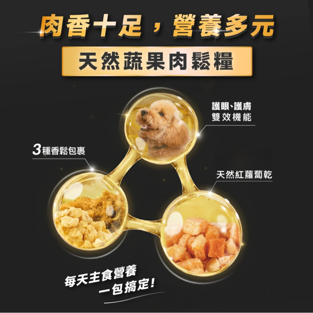 HeroMama｜天然蔬果肉鬆糧 小型犬推薦 小顆粒 900g／2.7kg-細節圖3