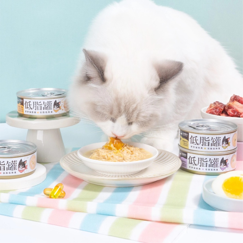 汪喵星球｜低脂無膠主食罐 80g-細節圖11