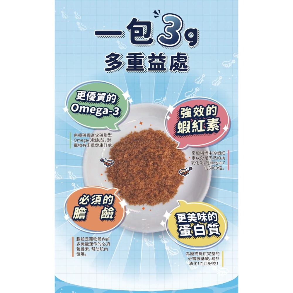 肉球世界｜南極磷蝦MAX 狗狗用 一盒30包-細節圖3